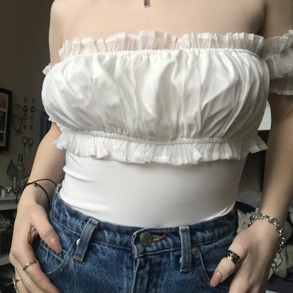 Leche puffy body suit